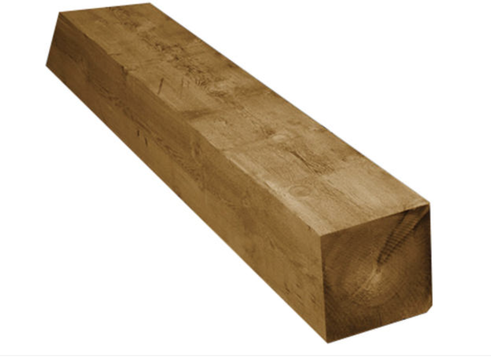 [FEN-TIMB-WRC-6X6-8] Western Red Cedar Timber — 6×6, 8 ft, Pro Grade